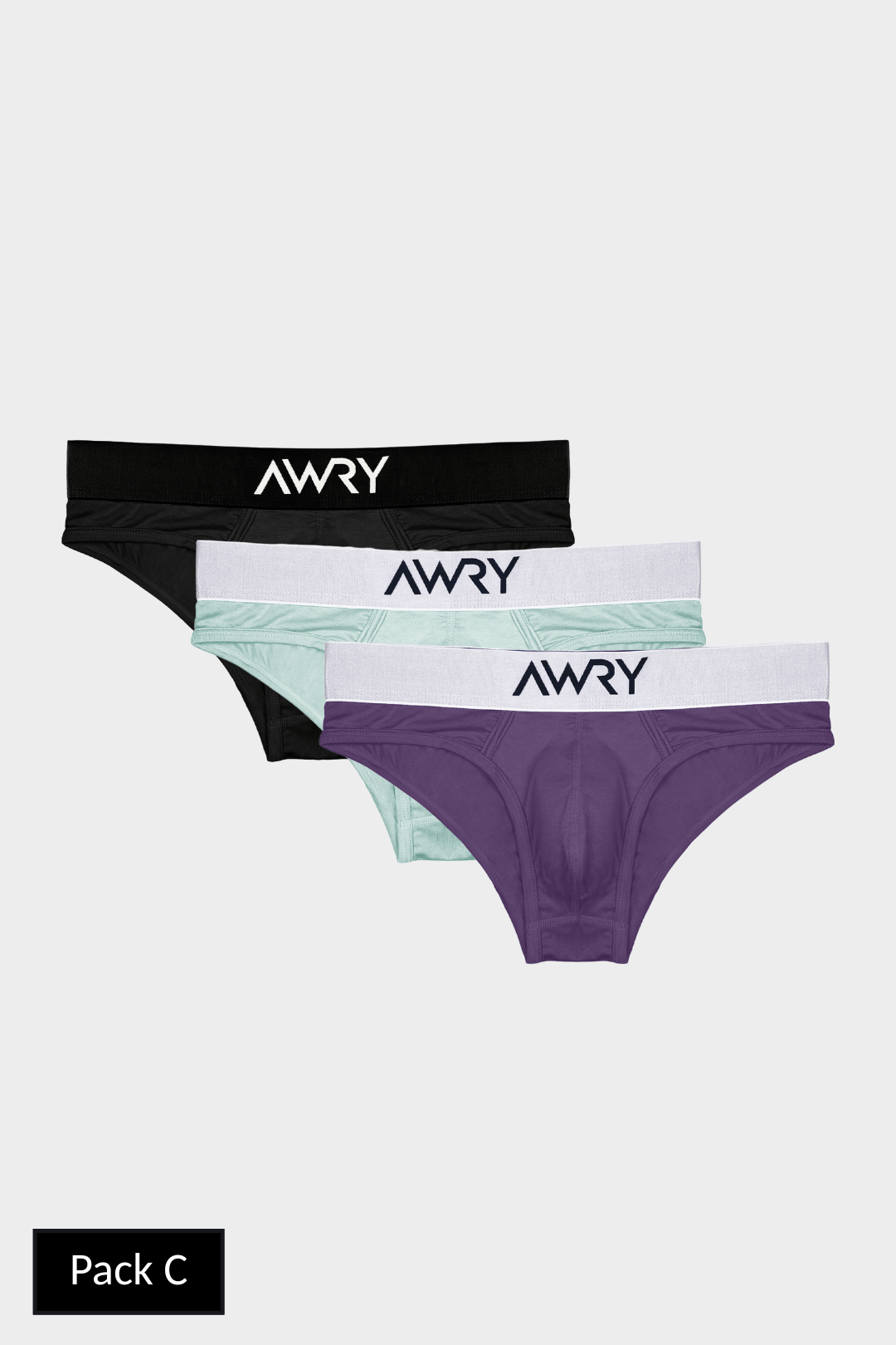 3 Pack POCKET Briefs - AWRY
