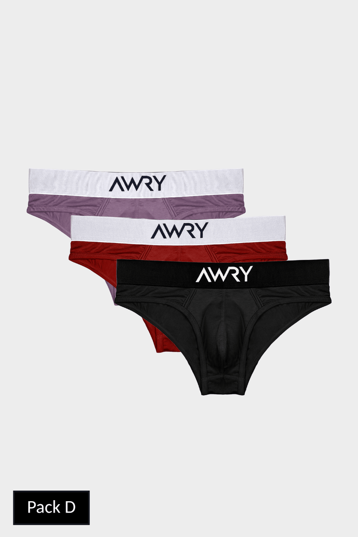 3 Pack POCKET Briefs V2 - AWRY