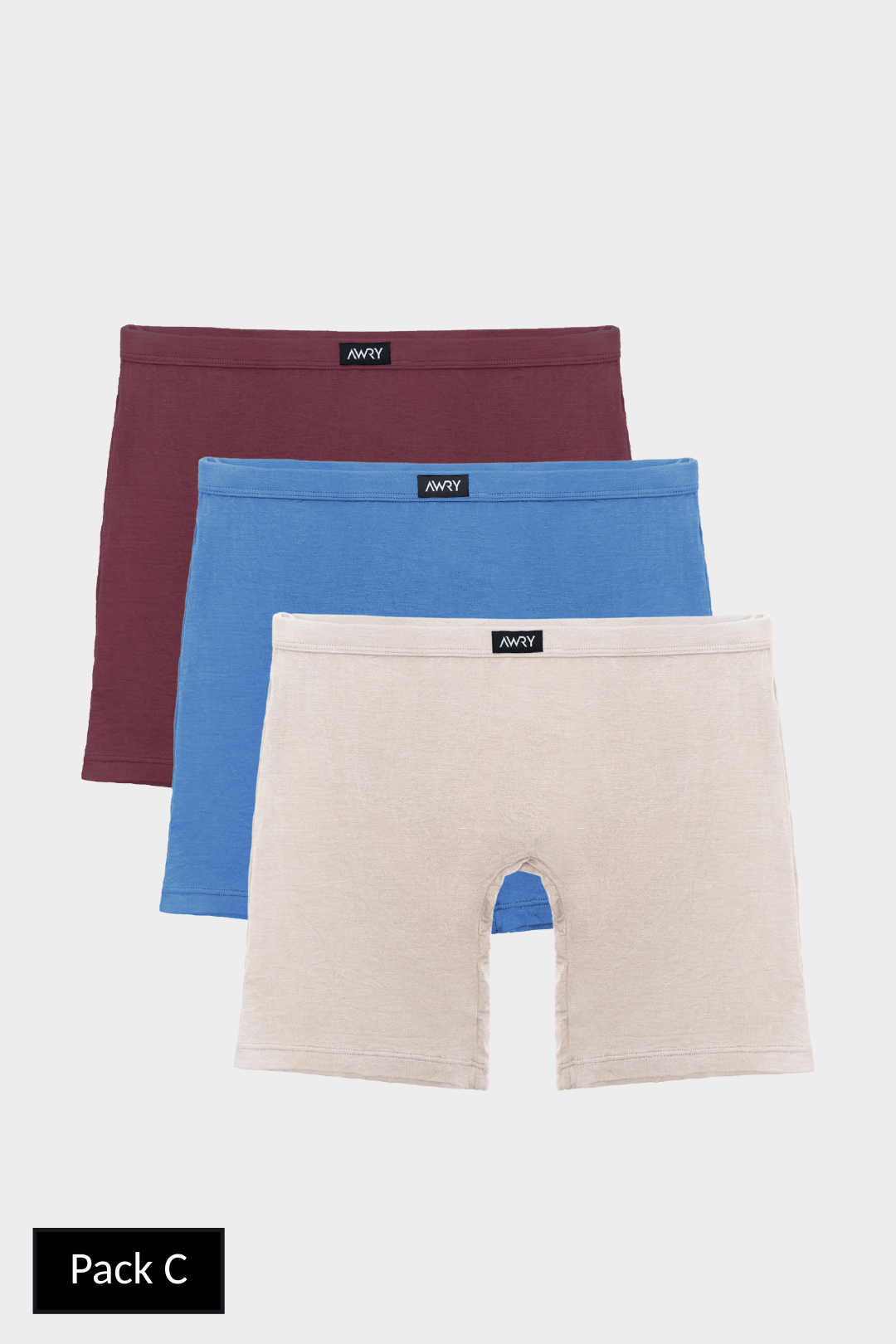 3 Pack POUCHLESS Boxer Briefs - AWRY