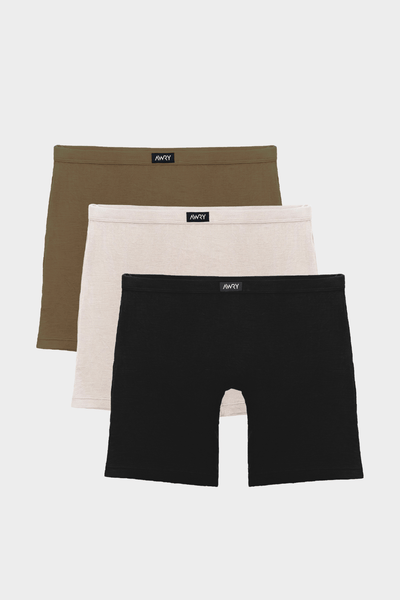 3 Pack POUCHLESS Boxer Briefs - AWRY