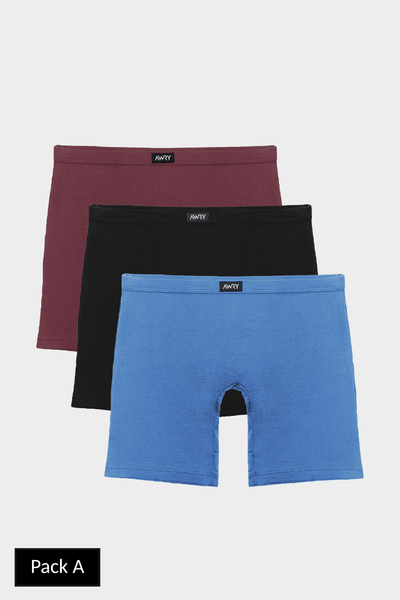 3 Pack POUCHLESS Boxer Briefs - AWRY