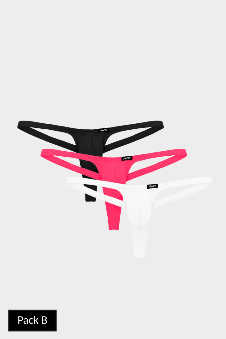 3 Pack PULSE V-String (Extended Pouch) - AWRY