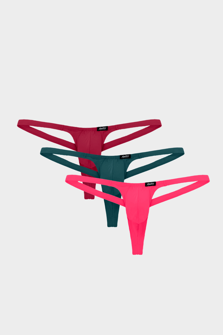 3 Pack PULSE V-String (Extended Pouch) - AWRY