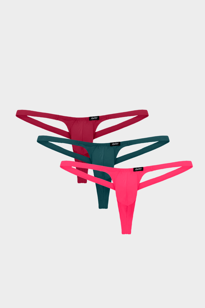 3 Pack PULSE V-String (Extended Pouch) - AWRY