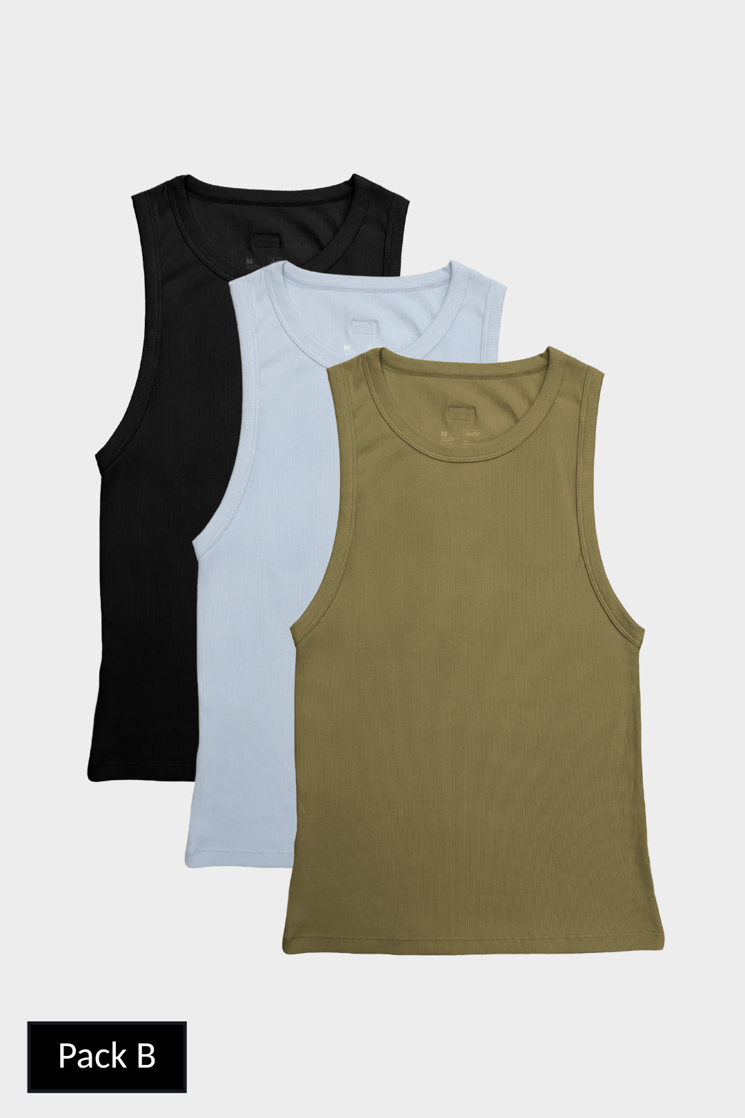 3 Pack RIBBED Tank - AWRY