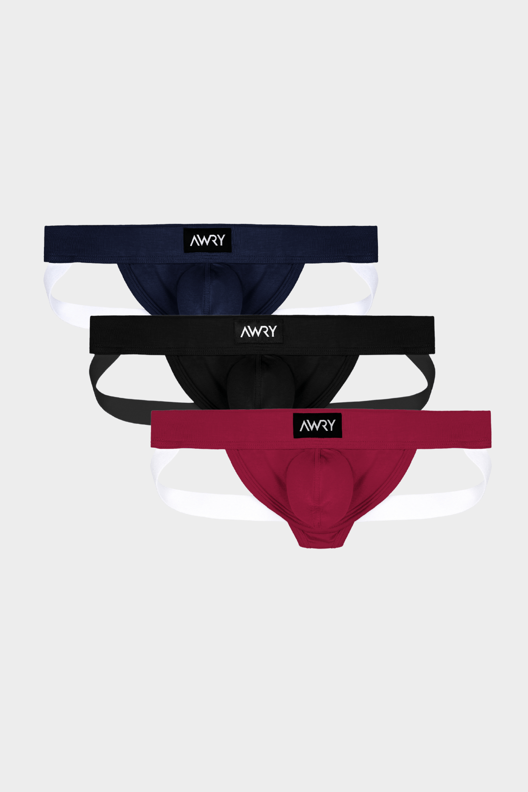 3 Pack SHOWCASE Jockstrap - AWRY