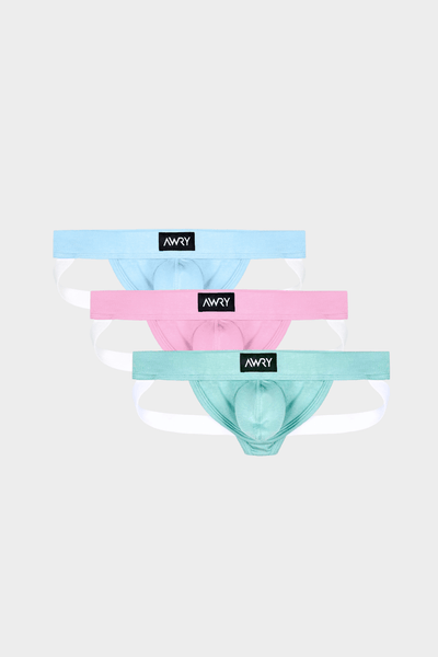 3 Pack SHOWCASE Jockstrap - AWRY