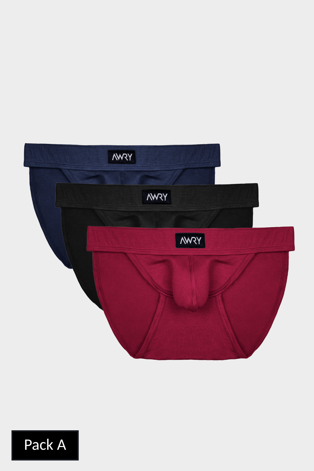 3 Pack SHOWCASE Tanga Briefs - AWRY