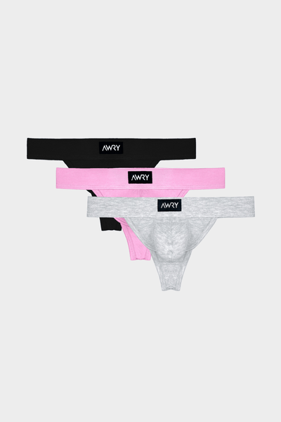 3 Pack SHOWCASE Thong - AWRY