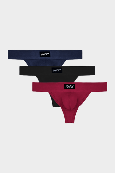 3 Pack SHOWCASE Thong - AWRY