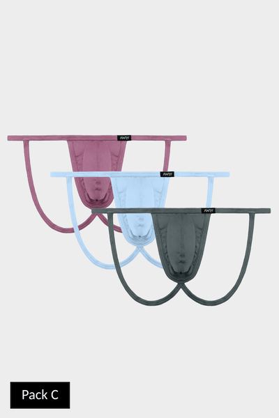 3 Pack SIGNATURE String Jockstrap - AWRY