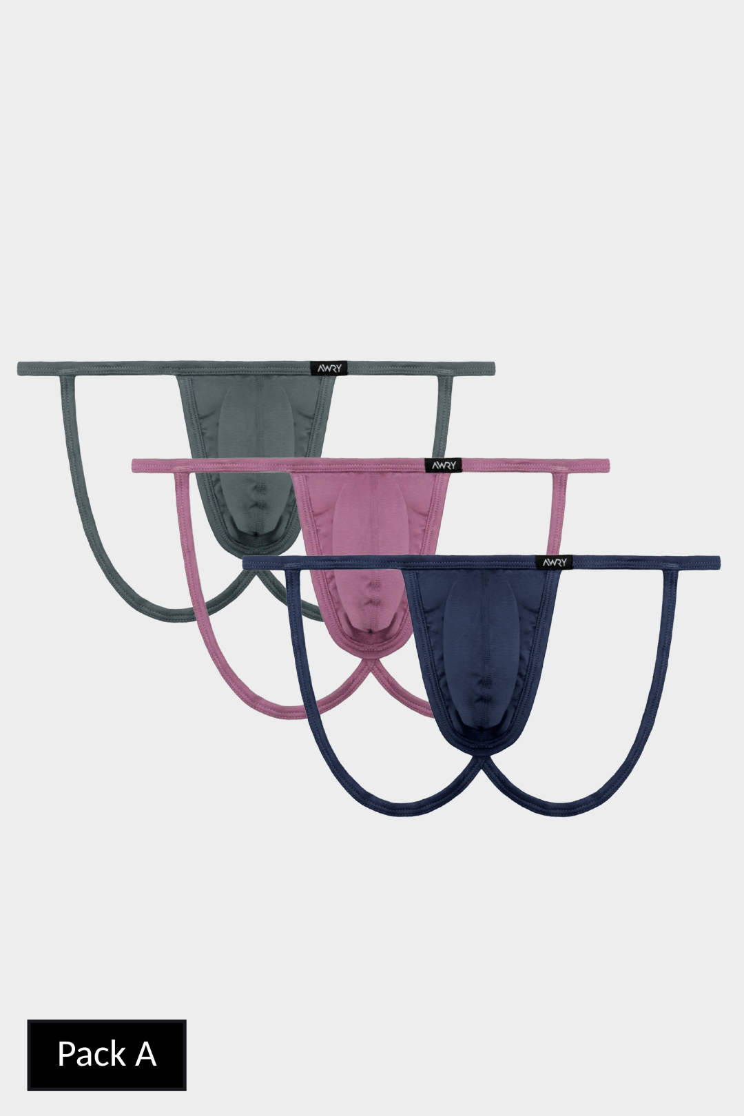 3 Pack SIGNATURE String Jockstrap - AWRY