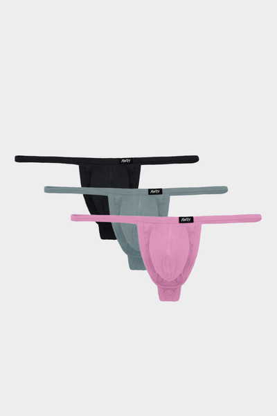 3 Pack SIGNATURE String Thong - AWRY