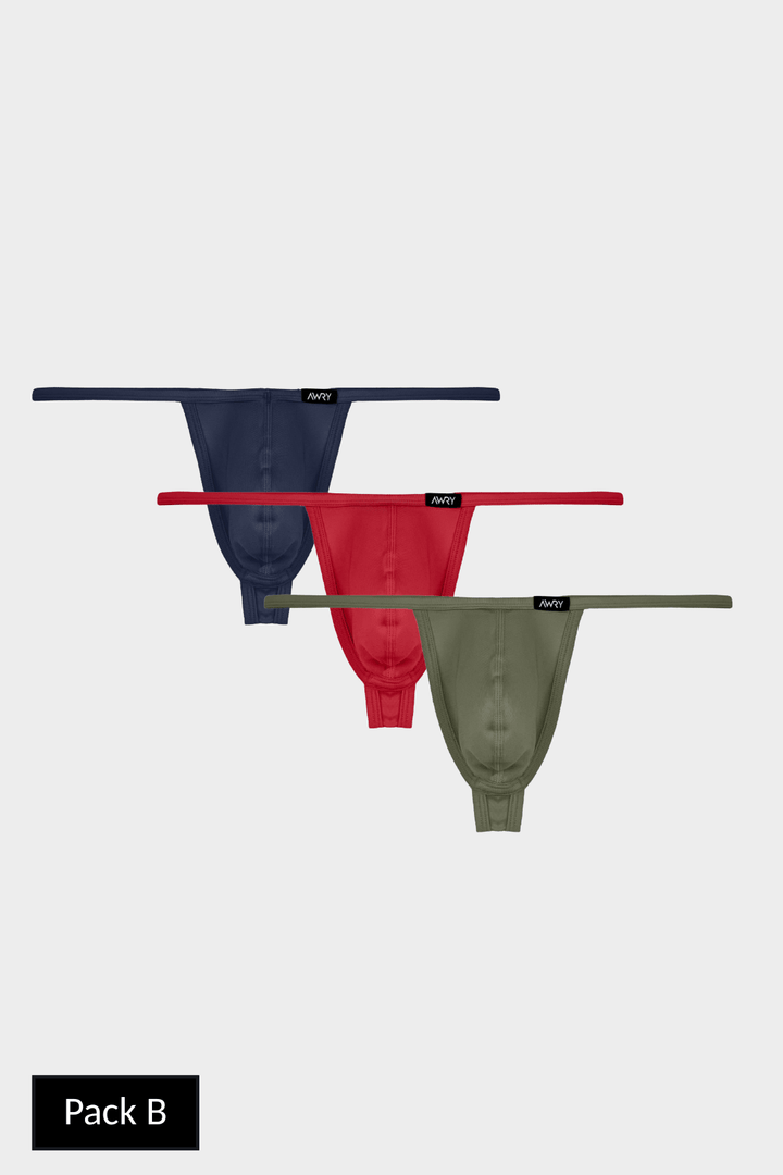 3 Pack SIGNATURE String Thong V2 - AWRY