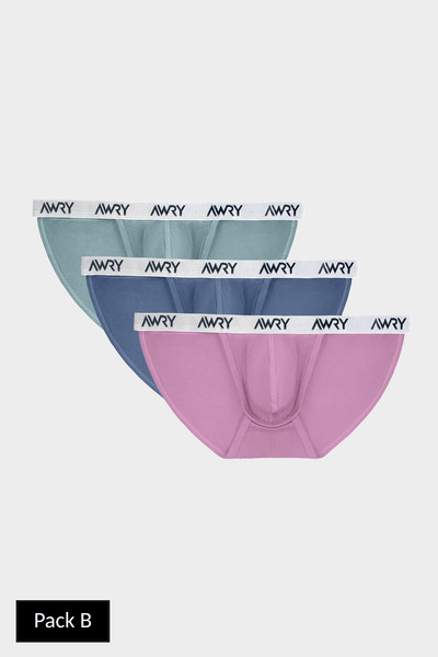 3 Pack SIGNATURE Tanga Briefs - AWRY