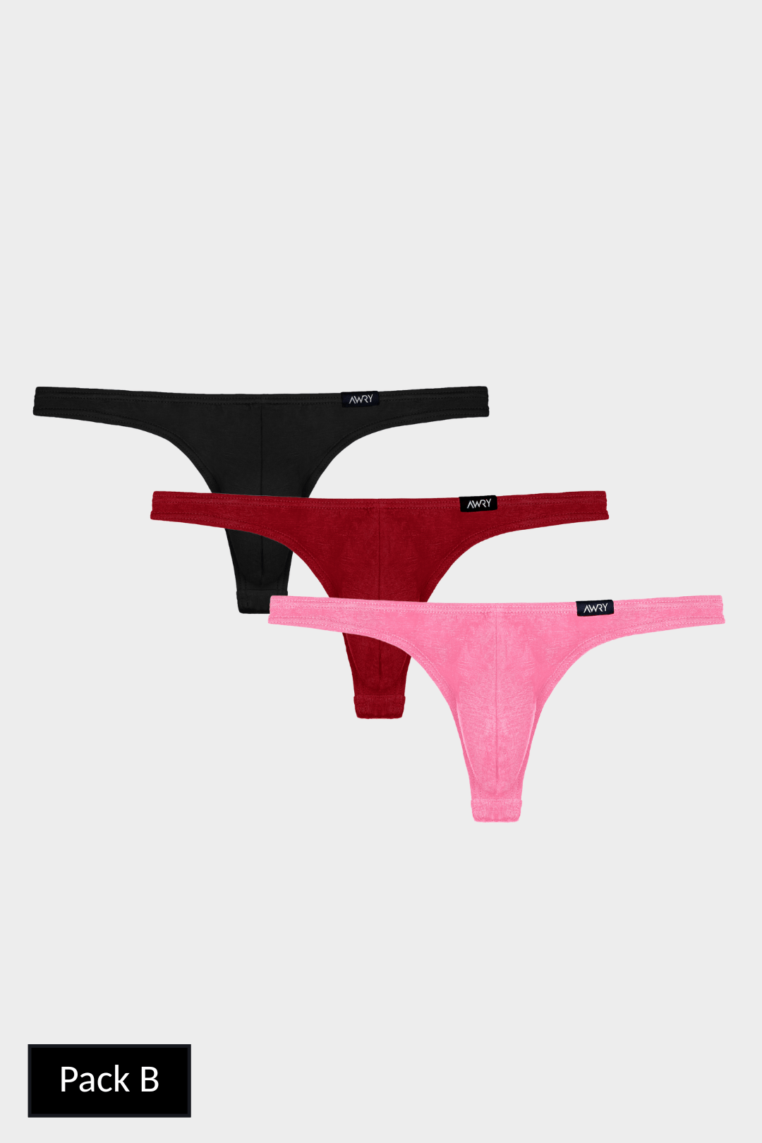 3 Pack TEASE Thong - AWRY