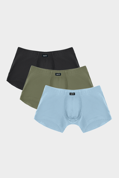 3 Pack TEXTURE Trunks - AWRY