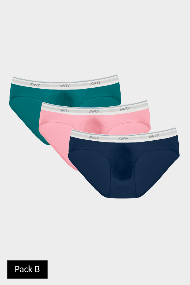 3 Pack THROWBACK Briefs - AWRY