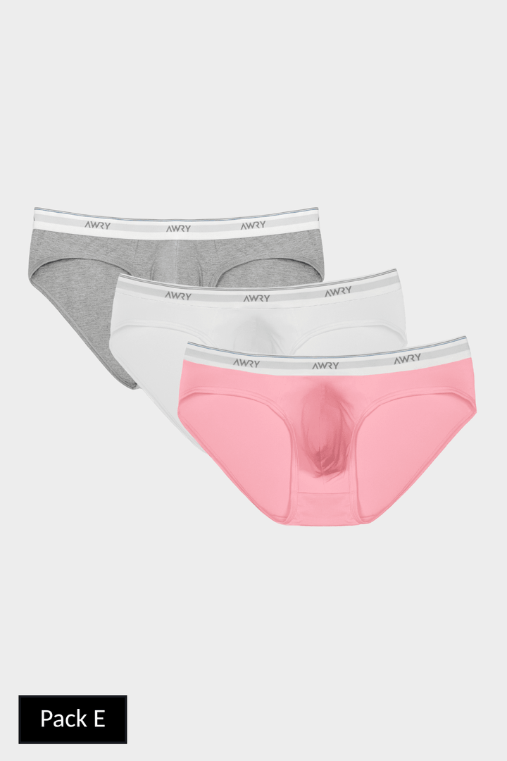 3 Pack THROWBACK Briefs - AWRY
