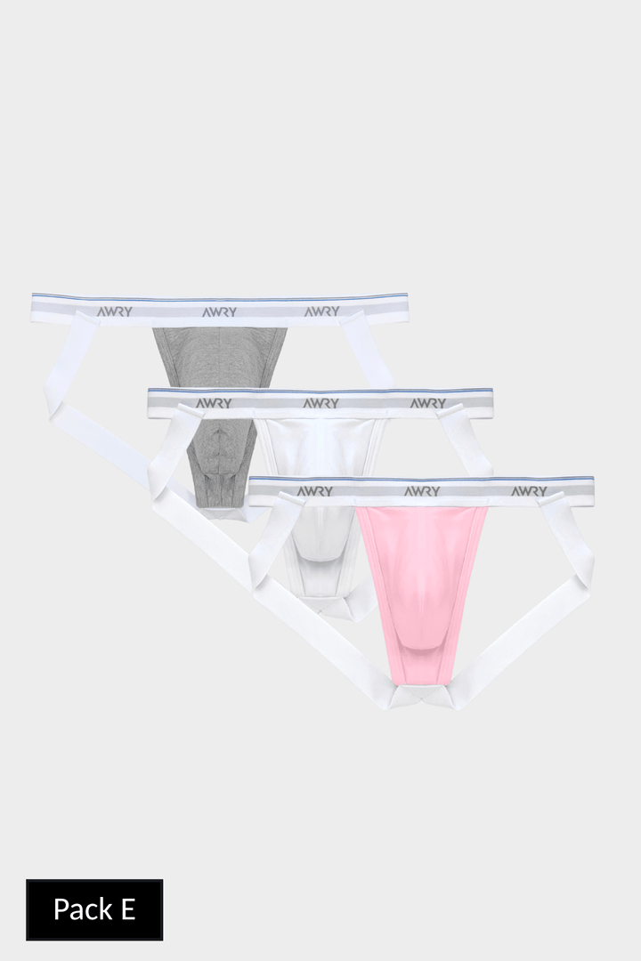 3 Pack THROWBACK Jock Thong - AWRY
