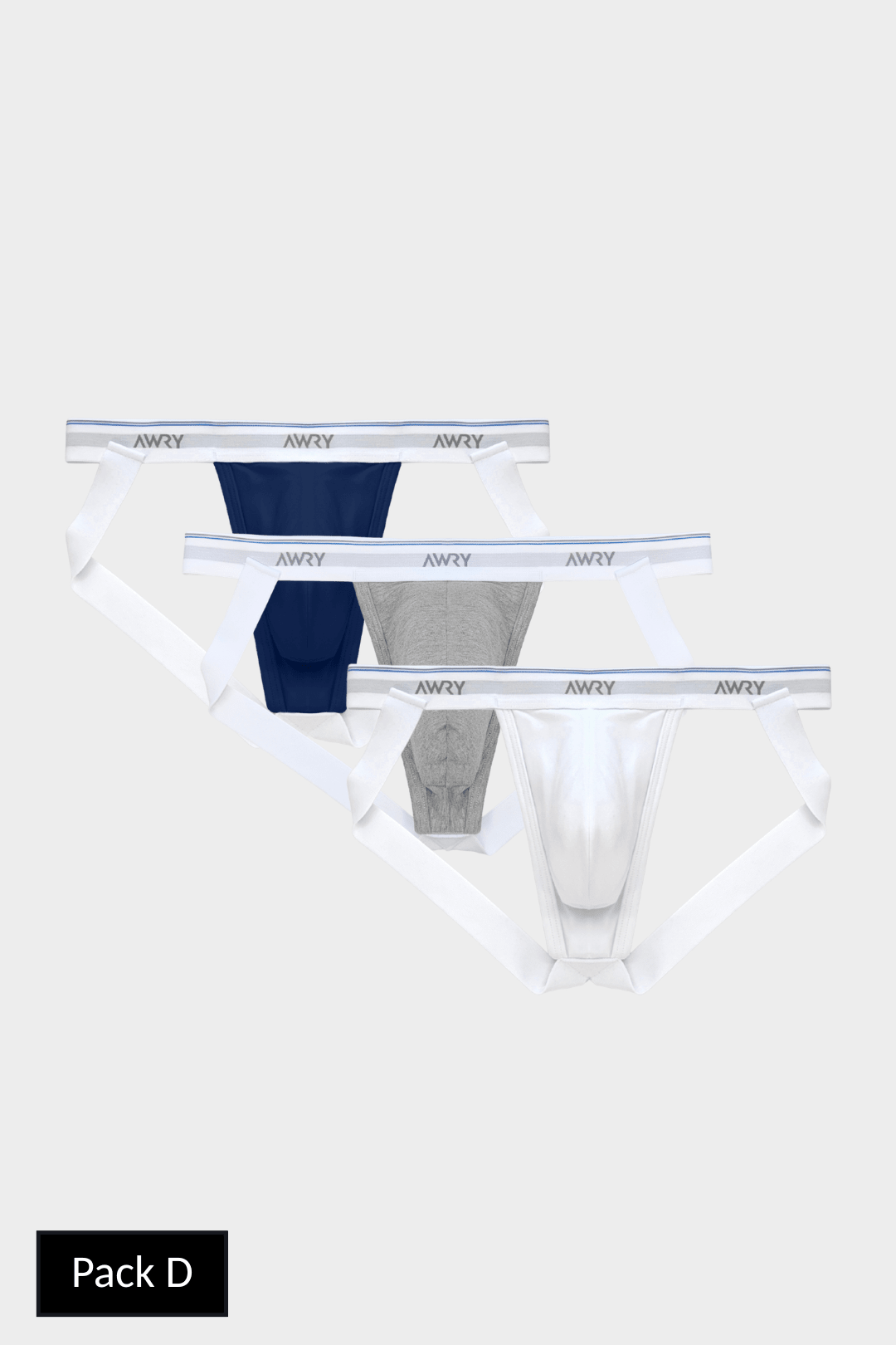 3 Pack THROWBACK Jock Thong - AWRY