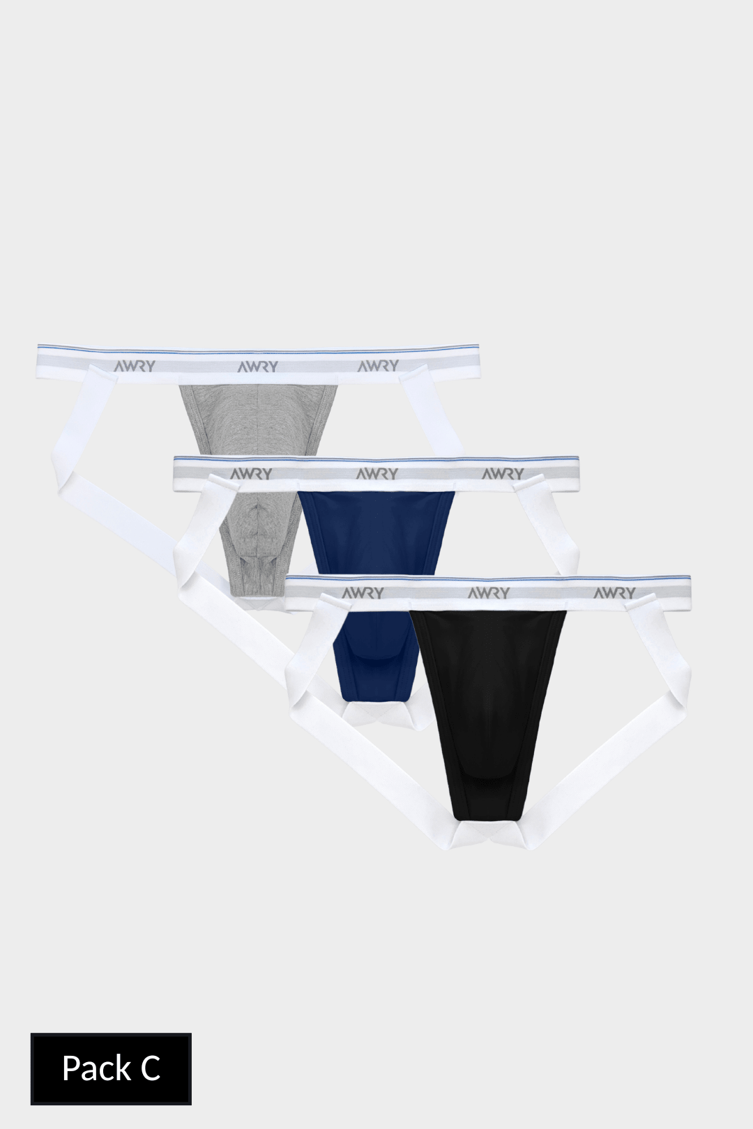 3 Pack THROWBACK Jock Thong - AWRY
