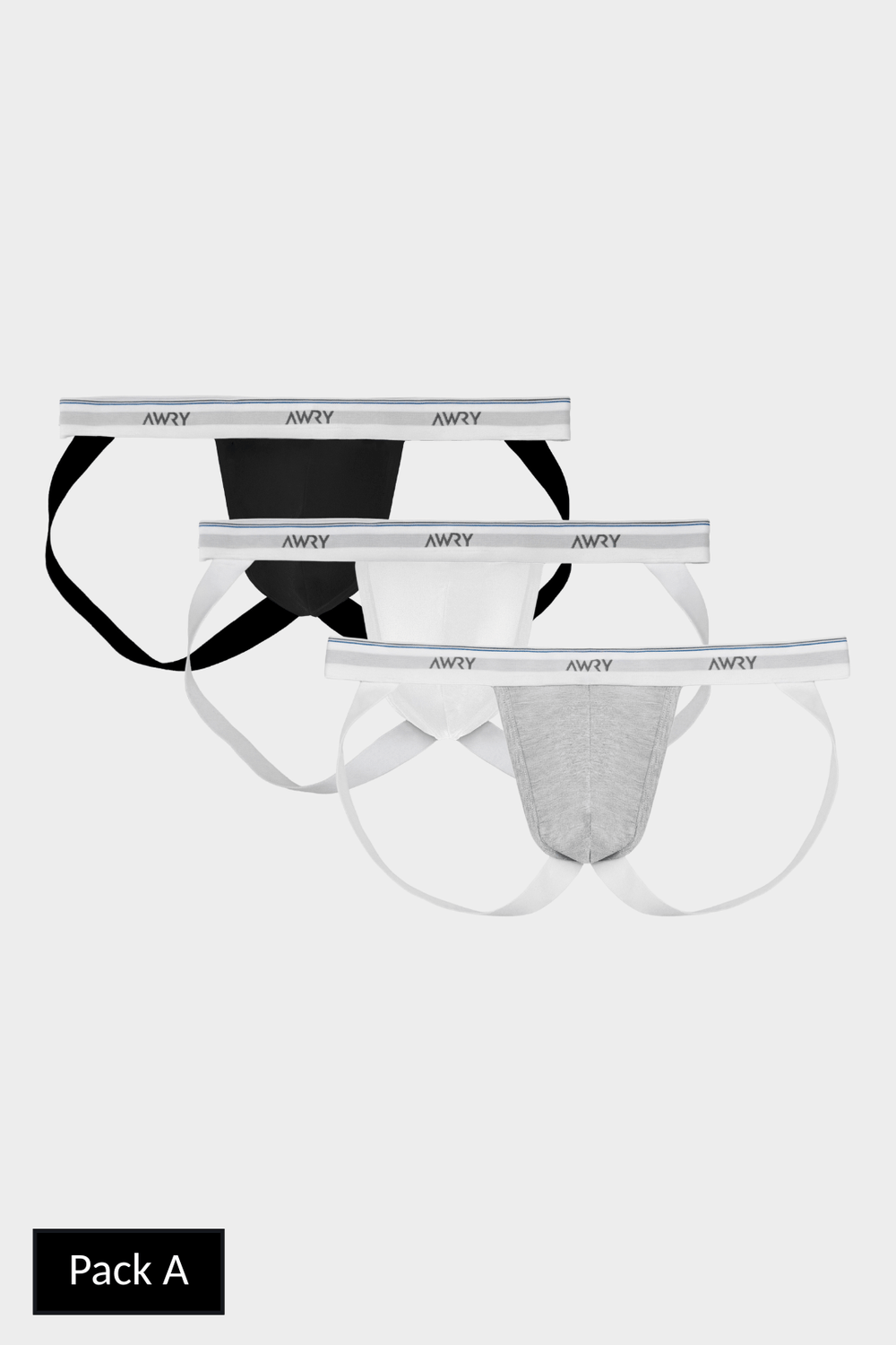 3 Pack THROWBACK Jockstrap - AWRY