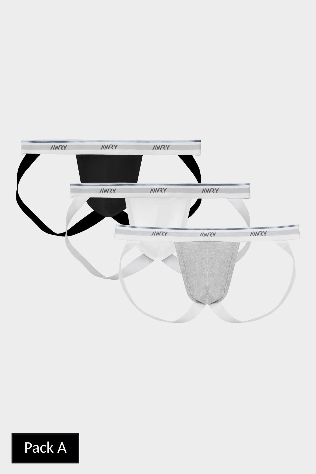 3 Pack THROWBACK Jockstrap - AWRY