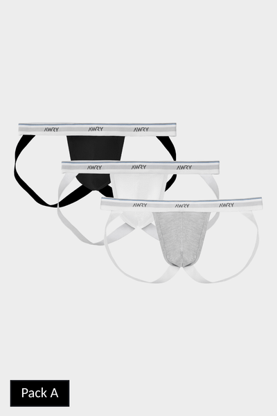3 Pack THROWBACK Jockstrap - AWRY