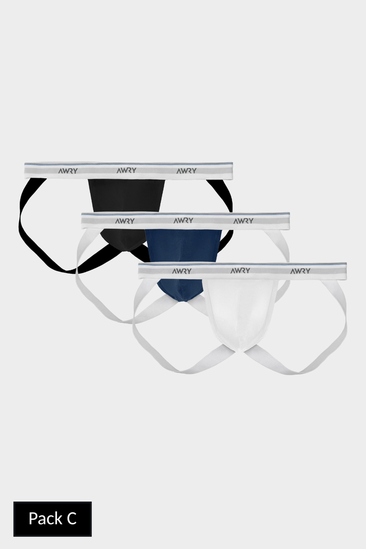 3 Pack THROWBACK Jockstrap - AWRY