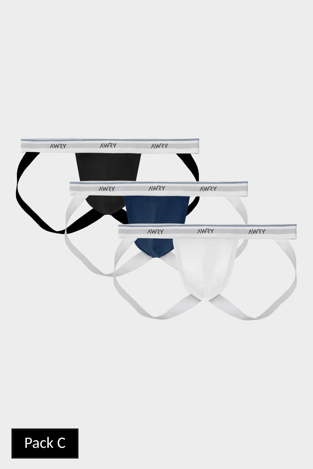 3 Pack THROWBACK Jockstrap - AWRY