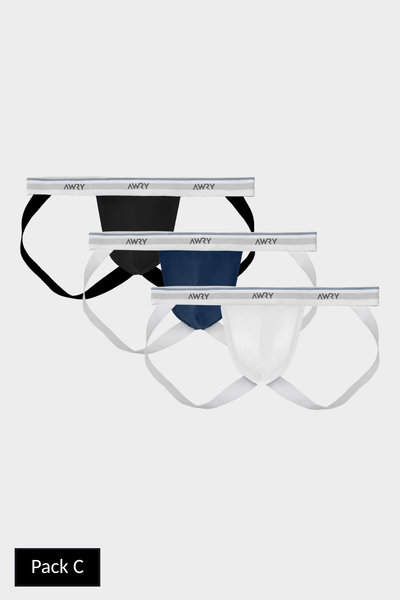 3 Pack THROWBACK Jockstrap - AWRY