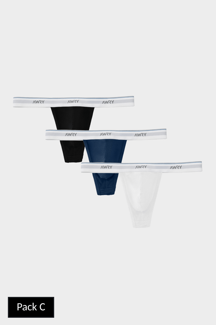 3 Pack THROWBACK Thong - AWRY