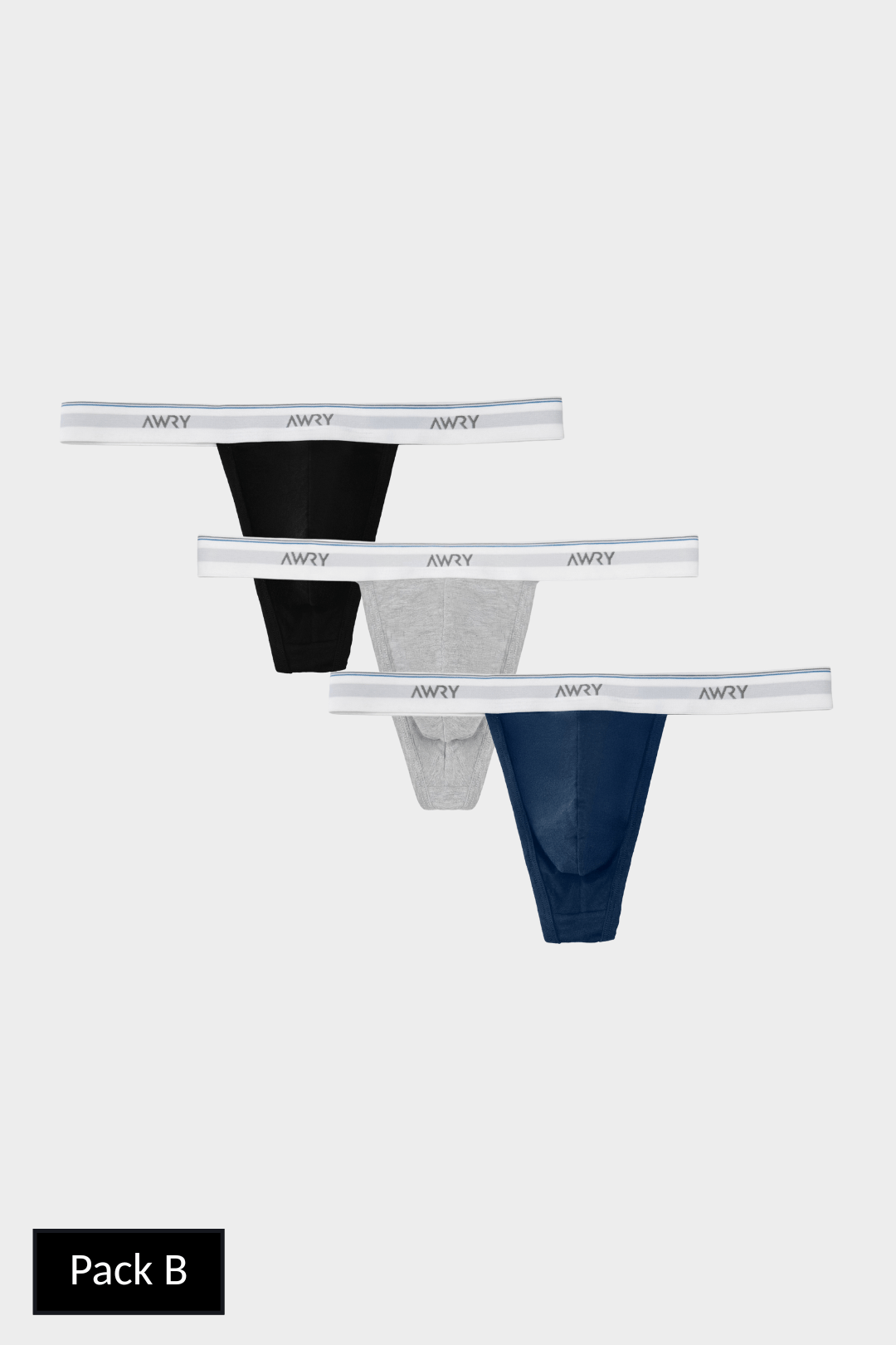 3 Pack THROWBACK Thong - AWRY