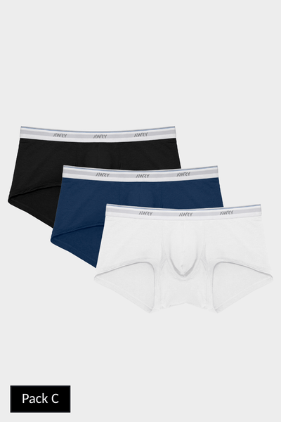 3 Pack THROWBACK Trunks - AWRY