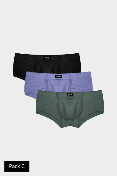 3 Pack VOGUE Briefs - AWRY