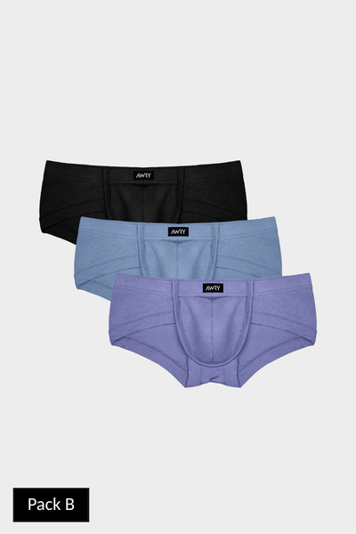 3 Pack VOGUE Briefs - AWRY