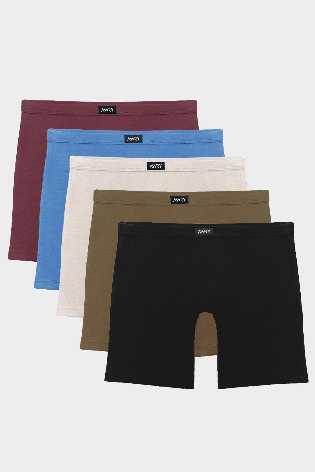 5 Pack POUCHLESS Boxer Briefs