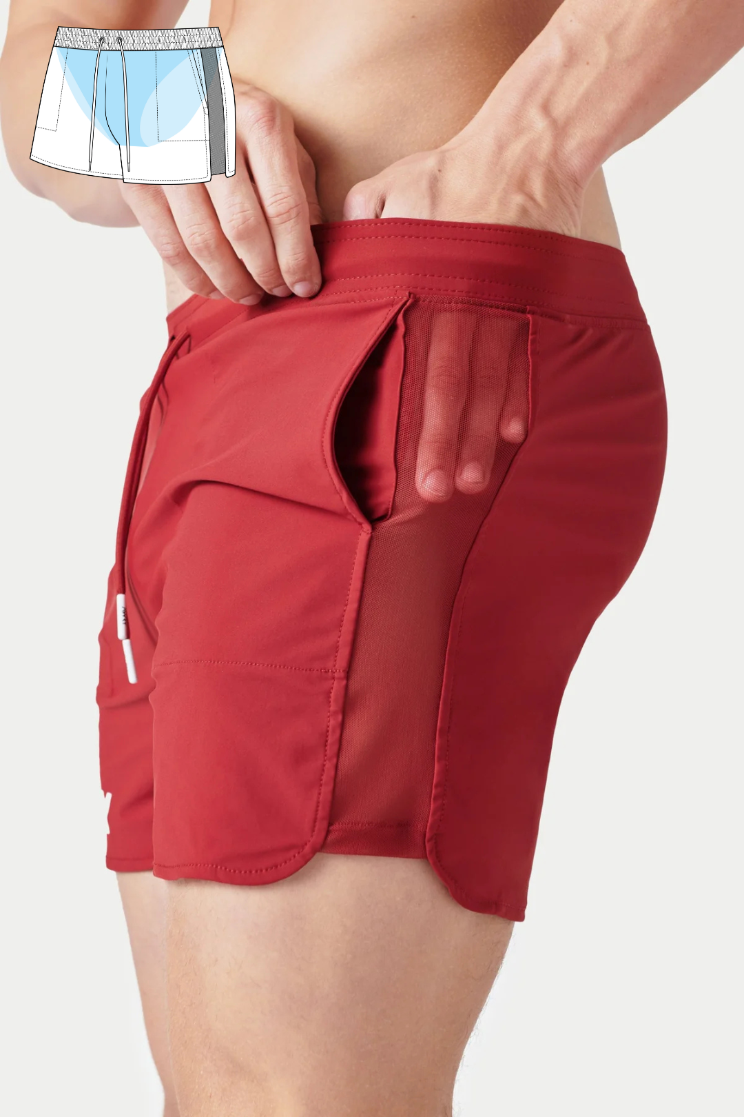 EDGE Shorts - Red