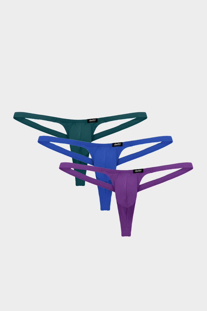 3 Pack PULSE V-String Thong