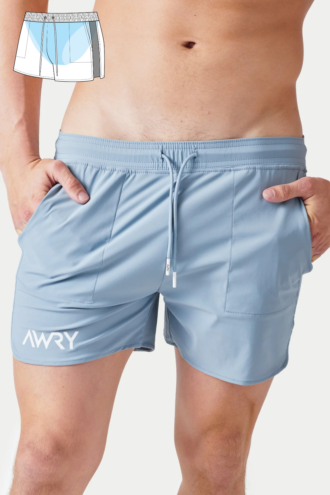 EDGE Shorts - Arctic Blue