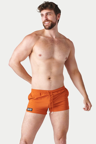 SPLASH Swim Shorts - Burnt Orange