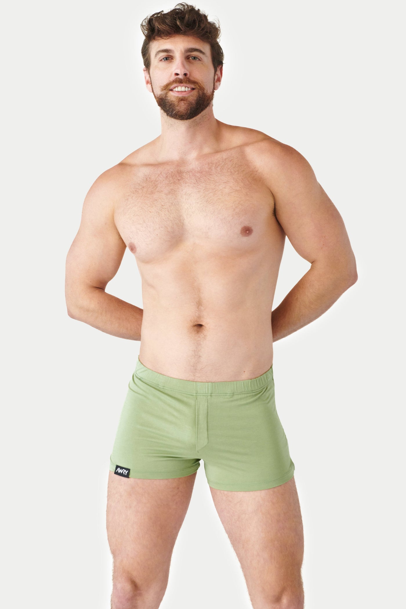 FUSION Jock Boxers - Cool Green