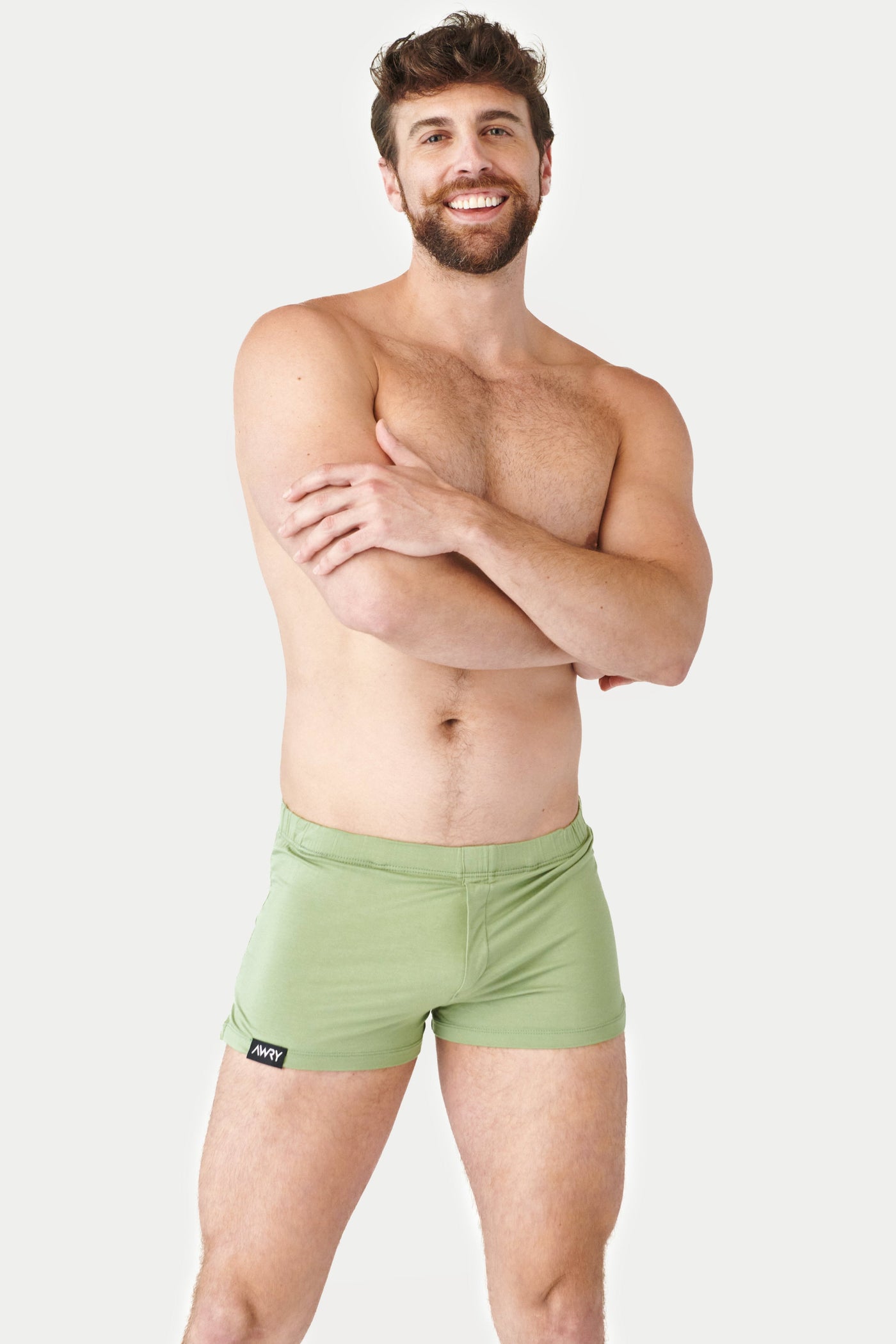 FUSION Jock Boxers - Cool Green