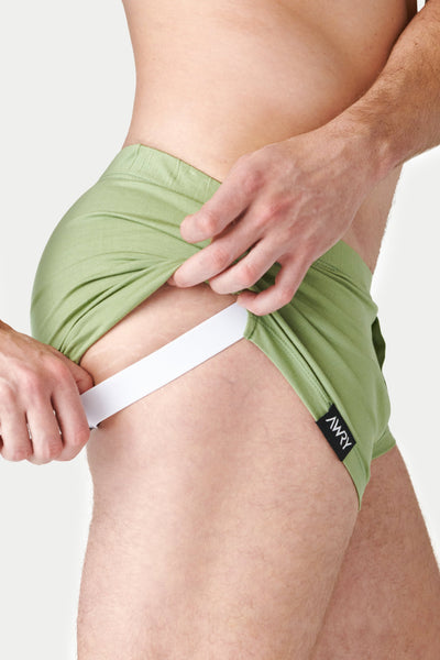 FUSION Jock Boxers - Cool Green