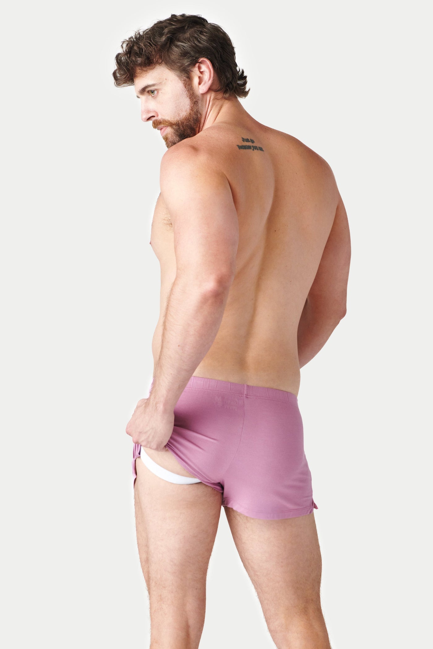 FUSION Jock Boxers - Blush Pink