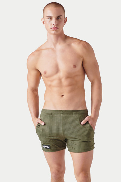 VARSITY Shorts - Army Green