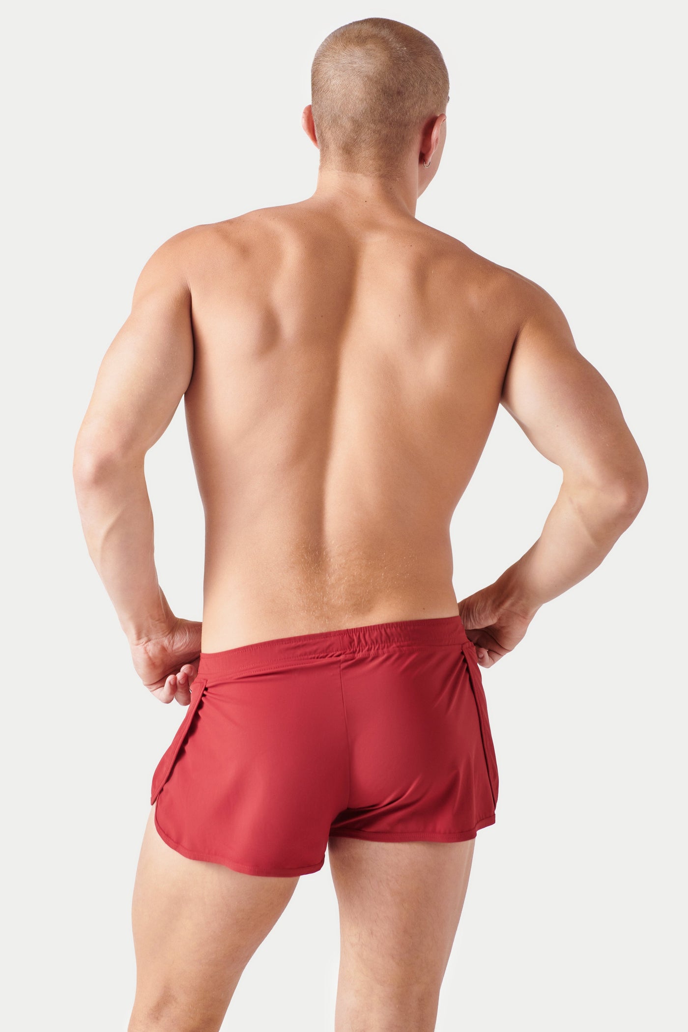 BREEZE Jock Shorts - Red