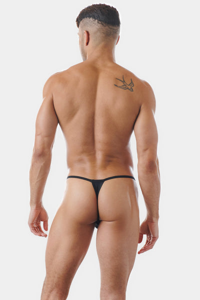 SIGNATURE String Thong - Black