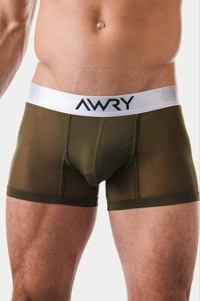 REVEAL Thong Trunks - Army Green